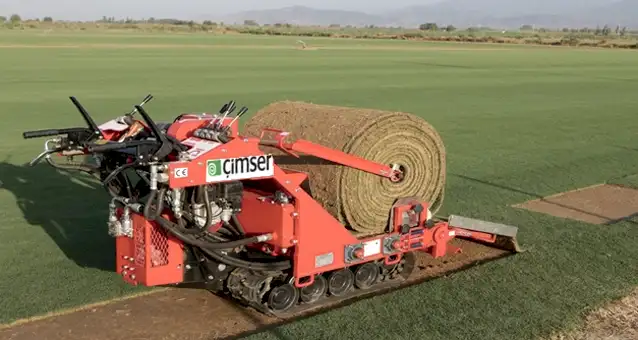 Büyük Rulo Serim Makinası – Çimser