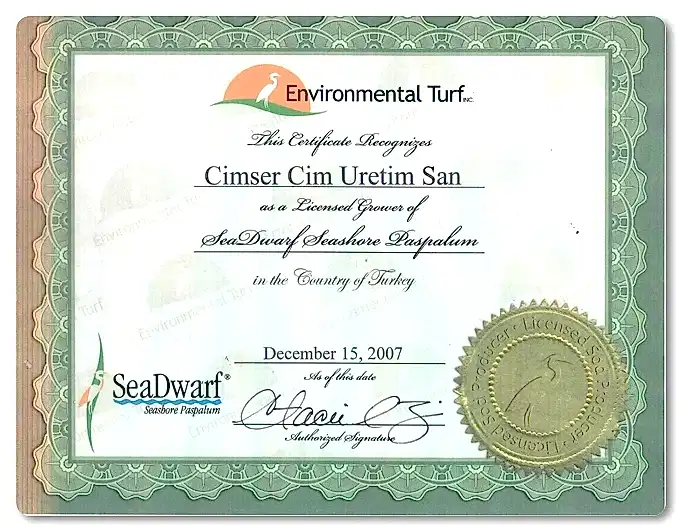 Enviromental Turf Licence